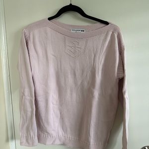 Uniqlo boatneck sweater with details